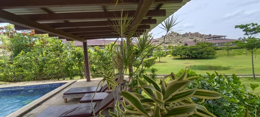 Shathayu ayurvedic report, swimming pool sun bathe chairs